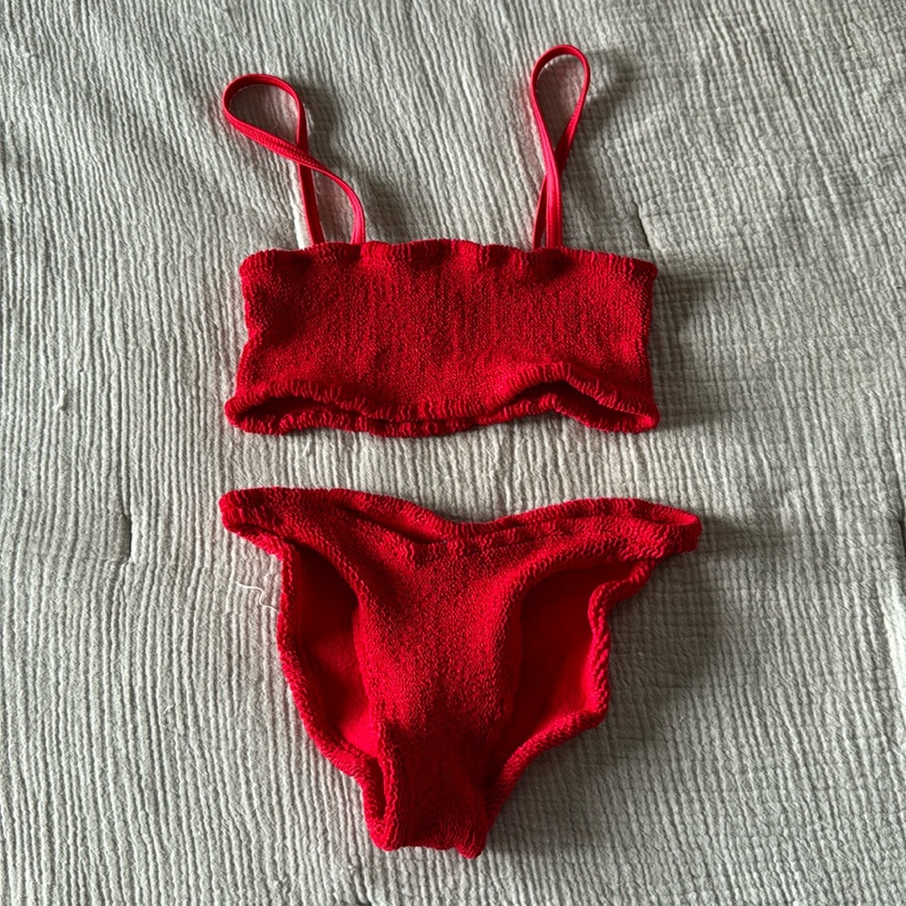 Hunza G Gigi bikini red